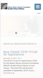 Mobile Screenshot of healthpolicyfellows.org